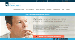 Desktop Screenshot of penoplastie-medicale.com