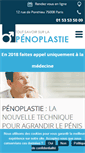 Mobile Screenshot of penoplastie-medicale.com
